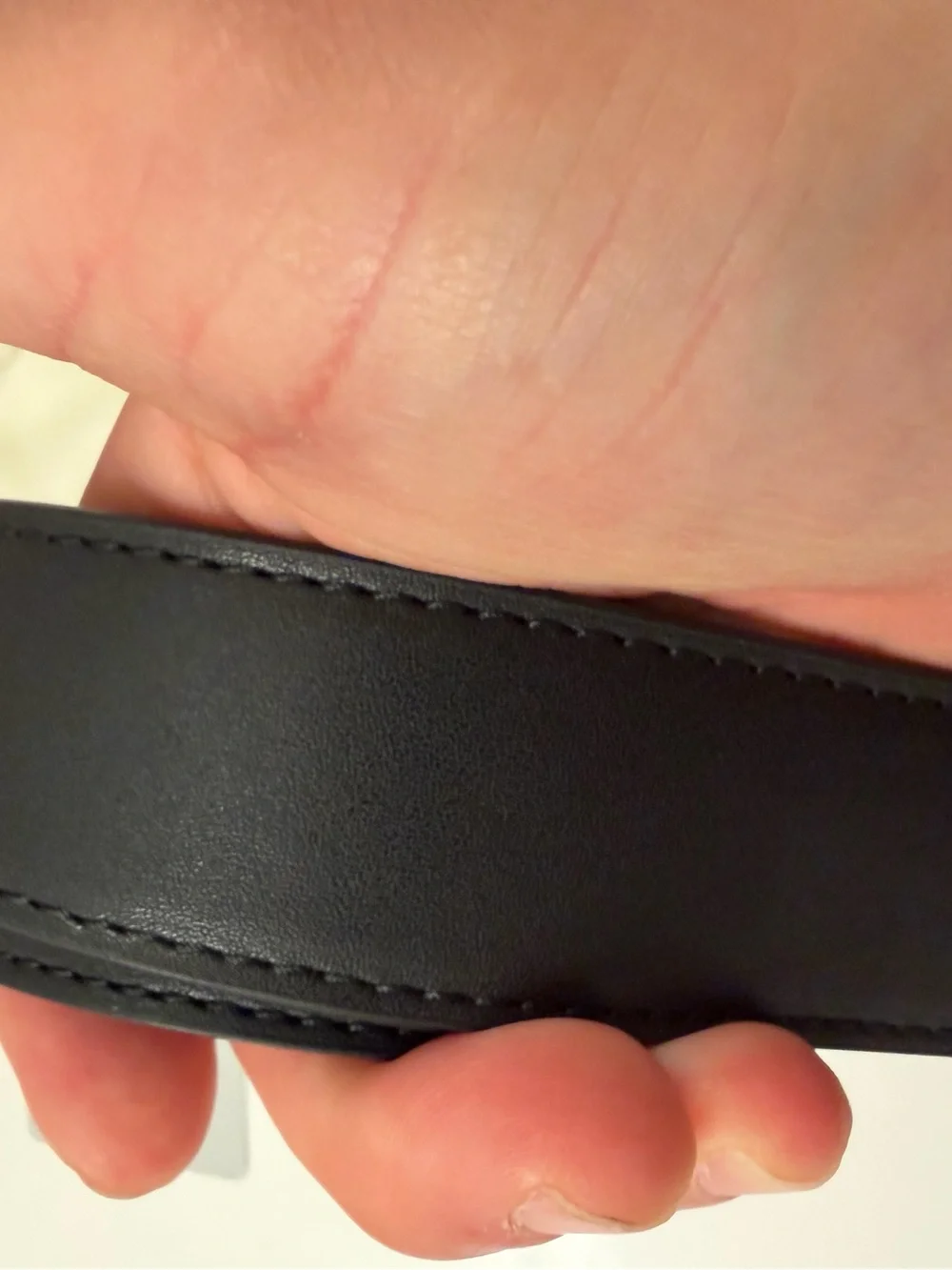 Salvatore Ferragamo Black Leather Belt with Gold Double Gancini Buckle